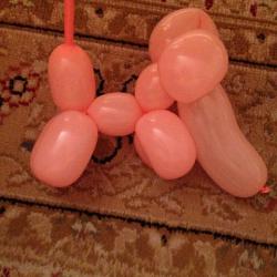 Elefant aus Modellierballons basteln Schritt 14