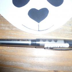 Pandagesicht mit Herzform aus Papier selbst basteln Schritt 8