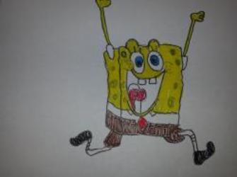 Wie malt man SpongBob Schritt 10