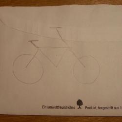 Wie malt man ein Fahrrad Schritt 9