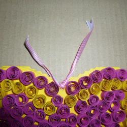 Karte im quilling Stil selbst basteln Schritt 11