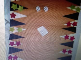 Backgammon Spiel selbst basteln Schritt 5