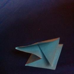 Origami Stern aus Papier falten Schritt 5