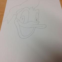 Wie malt man Donald Duck Schritt 7