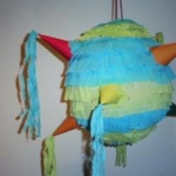 Pinata selbst basteln Schritt 8