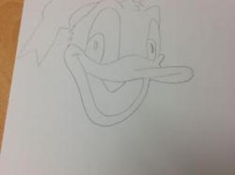 Wie malt man Donald Duck Schritt 8