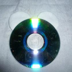 Bärchen aus CD basteln Schritt 3