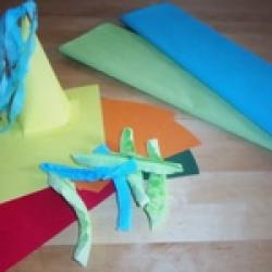 Pinata selbst basteln Schritt 4