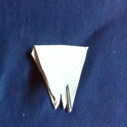 Origami Stern aus Papier falten Schritt 17