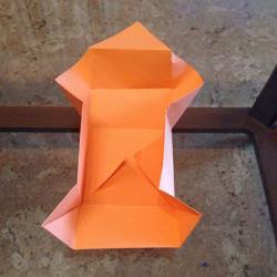 Box aus Papier basteln Schritt 12